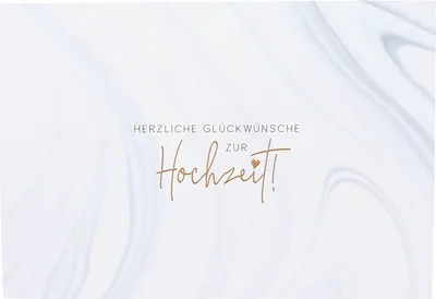 Produktbild von Cartolini Klappkarte mit Sprüchen 003 zur Hochzeit