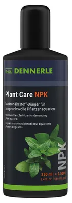 Produktbild von Dennerle Plant Care NPK, 250 ml - Makronährstoff-Dünger für anspruchsvolle Pflanzenaquarien