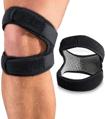 Immagine prodotto di Fasce per il ginocchio e fasce di stabilizzazione della rotula per alleviare il dolore alle gambe ca dall'artrite