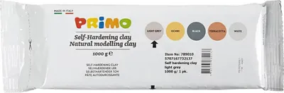 Zdjęcie produktu dla Glinka samoutwardzalna jasnoszara 1000 g