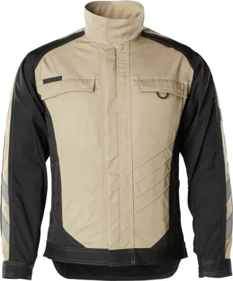 Produktbild von Mascot UNIQUE Arbeitsjacke Fulda 12209 Gr. XS hellkhaki/schwarz