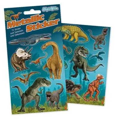 Produktbild von TapirElla Metallic-Sticker Dinosaurier