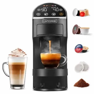 Zdjęcie produktu dla Ekspres do kawy MAGICIAN2 5W1 nespresso dolce gusto 20 bar 1 2