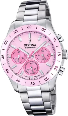 Image de Festina Montre Femme Céramique Montre en acier inoxydable argenté D2UF20693/2