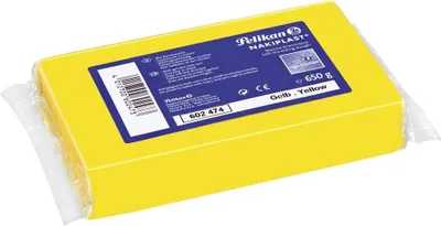 Produktbild von Pelikan Wachsknete Nakiplast 681 gelb (10) 650 g