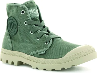 Immagine prodotto di PALLADIUM Damen US Pampa Hi Boots Stiefelette 92352 verde, Misura della scarpa: 37 EU