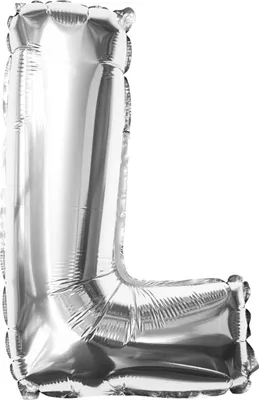 Produktbild von Oblique Unique Folien Luftballon Buchstabe L Geburtstag Silber Hochzeit Party Deko Ballon - silber
