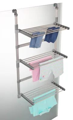 Produktbild von RUCO Duschkabinentrockner, Hängetrockner, Wäschetrockner, zum Hängen, 9m, Aluminium, klappbar, Germany