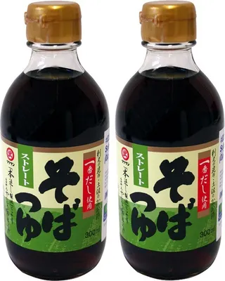 Produktbild von Doppelpack TAKESAN Soba Tsuyu (2x 300ml) | Dip-Würzsauce für Soba Nudeln ( Noodles )