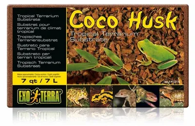 Productafbeelding van Exo Terra Coco Husk kokoschips bodembedekking voor vochtige terraria 500GR/7L