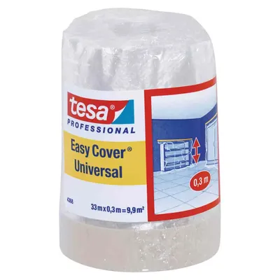 Produktbild von tesa 04368-00011-01 Abdeckfolie Easy Cover® (L x B) 33.00 m x 300.00 mm 33 m (04368-00011-01)