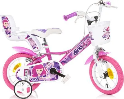 Produktbild von Dino Bikes Fairy Purple 12-Zoll Mädchenfahrrad