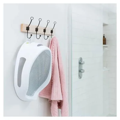 Produktbild von Ergonomischer Badesitz für große Badewannen oder Duschen, Hellgrau, angenehme Liegefläche