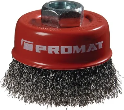 Produktbild von Topfbürste D.60mm M14 Draht-D.0,3mm Stahl PROMAT