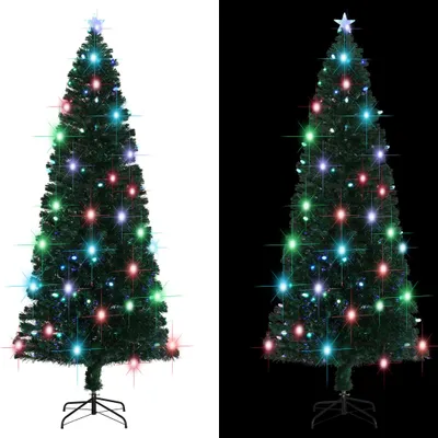 Produktbild von Künstlicher Weihnachtsbaum mit Ständer/LED 240 cm Fiberoptik