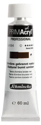 Schmincke 60ml PRIMAcryl Umbra gebrannt natur Acryl 13 684 011