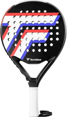 A padel racket is shown against a white background.