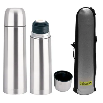 Produktbild von Maestro Edelstahl-Thermoskanne 0,75 l + Deckel MR163375