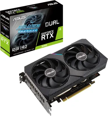 Obrázek produktu pro ASUS DUAL-RTX3060-12G-V2 - Grafické karty - GF RTX 3060