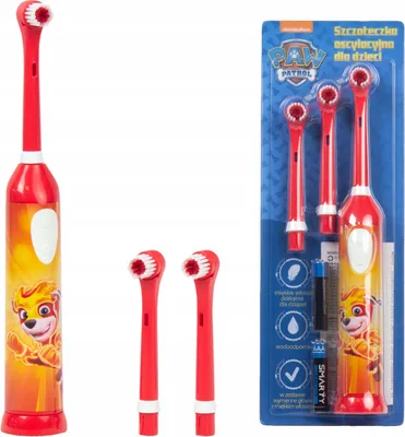 Zdjęcie produktu dla Oscylacyjna szczoteczka do zębów Psi Patrol COSMO – Czerwona KP36276