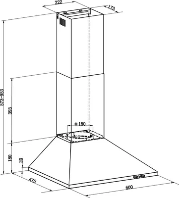 Produktbild von CH 22058 IXB (edelstahl)