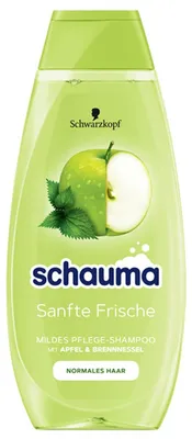 Obrázek produktu pro Schauma Šampon Nature Moments Zelené jablko a kopřiva 400ml