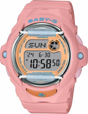 Casio BG-169PB-4ER Baby-G Beach Style Damenuhr Lachsfarben 1