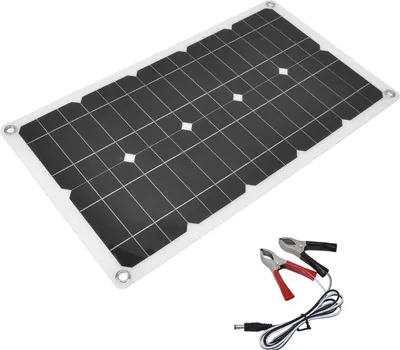 Zdjęcie produktu dla panel słoneczny 18V 100W Wodoodporny panel słoneczny do ładowania akumulatorów na zewnątrz dla gospodarstw domowych Łódka samochodowa