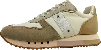 Image de Sneaker bleu Sneaker cuir/textile