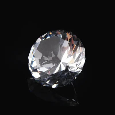 Productafbeelding van 40mm kristal heldere acryl diamant ornament voor in huis decoratie