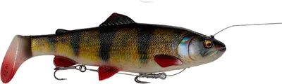 Obrázek produktu pro Savage Gear 4D Line Thru Rattle nástraha na pstruhy, barva:okoun, délka cm:27,5, hmotnost g:228