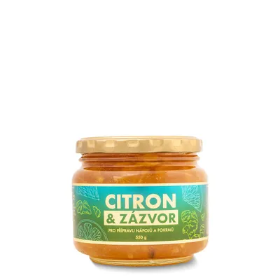 Obrázek produktu pro Citron a zázvor 550 g
