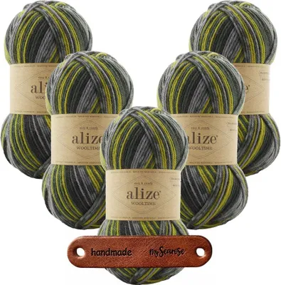 Produktbild von 5 x ALIZE WOOLTIME 11019 MIT LABEL