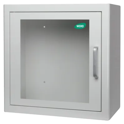 Produktbild von WERO AED-Wandschrank mit Nachrüst-Alarm