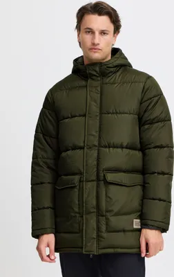 Produktbild von Blend BHOuterwear Herren Jacke Winterjacke Steppjacke mit Kapuze Eingrifftaschen Druckknöpfe Regular fit