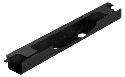 Produktbild von CAVO Kabelführung horizontal schwarz – Kabelmanagement für Schreibtisch, Kabelschlange