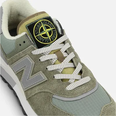 Produktbild von Stone Island X New Balance 574 Legacy "Grey Green" Velikost: 45
