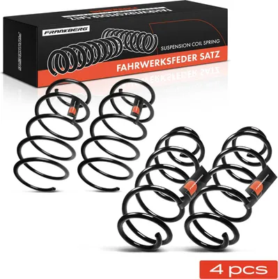 Image de Frankberg 4x Ressort de suspension Avant Arrière pour Mercedes-Benz Classe B W245