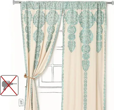 Zdjęcie produktu dla Clanmacy Drążek do zasłon prysznicowych ze stali nierdzewnej, teleskopowy, z zaciskami, bez konieczności wiercenia, 110–200 cm