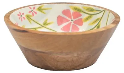 Imagen del producto de Only Natural – Plato de madera S – Multicolor – 15 × 15 × 6 cm