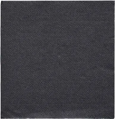 Produktbild von Servietten "DAILY Collection" 1/4-Falz 24 cm x 24 cm schwarz