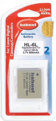 Image de Hähnel Hahnel HL-6LHP Lithium-Ion (Li-Ion) 1110 mAh