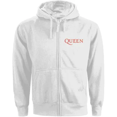 Obrázek produktu pro Queen Classic Crest (Back Print) White M Dámské Mikina