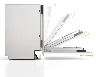 Produktbild von Whirlpool W8I HP42 LSC Geschirrspüler 7 Programme PowerClean Pro NaturalDry
