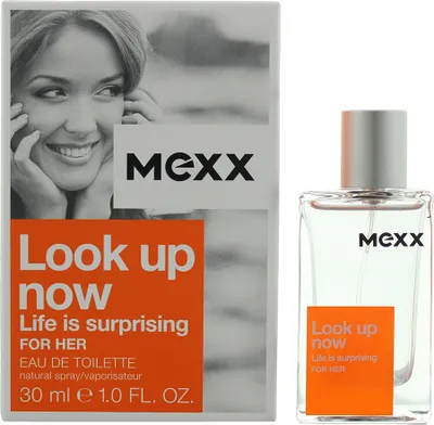 Produktbild von Mexx Look Up Now Life is Surprising For Her Eau De Toilette 30 ml (woman)