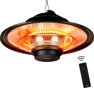 Produktbild von alpina Heizstrahler Terrasse GS1500 - Infrarotheizung 1500W - Deckenheizstrahler - mit Fernbedienung - IP44