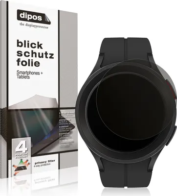 Produktbild von Blickschutzfolie für Samsung Galaxy Watch 5 Pro LTE matt Schutzfolie Folie Display Schutz dipos