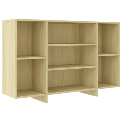 Productafbeelding van Dressoir 120x30x75 cm bewerkt hout sonoma eikenkleurig