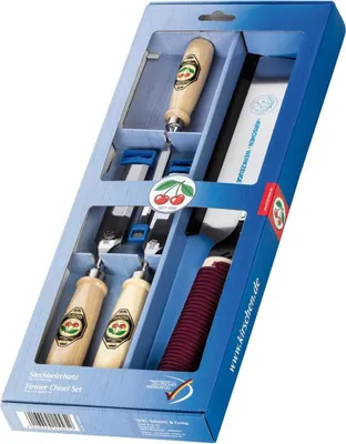 Zdjęcie produktu dla Zestaw dłut, w pudełku samoobsługowym, 3 szt. z piłą
