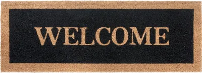 Produktbild von Hanse Home Mix Mats Fußmatte Kokos Black Welcome Border